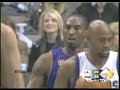 kobe bryant 40 pts vs mavericks sick dunk  dance move 2008