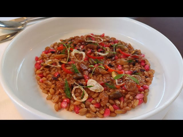 Grünkernsalat mit orientalischer Note nach Fürst Pückler