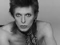 montage of various stunning david bowie photos, and footage, taken/shot between 1972-74, documenting the enigma of the slightly insane, adrogynous character ziggy stardust. 

set to a forgotten gem, arguably bowie's most beautiful song 'lady grinning soul' - the final track on the 'aladdin sane' album (1973). just as much as this song reflects bowie's cited inspiration (that of american soul singer claudia lennear), certainly in my opinion this song is just as much about ziggy, him (or indeed her) self. 

'she'll come, she'll go,
she'll lay belief on you...'