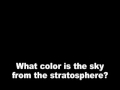 Stratosphere: From the Shuttle