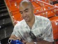 Drunk sleeping  fan wakes up at Shea !!!