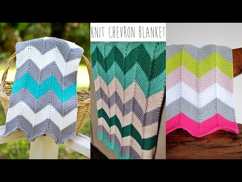 how to knit easy baby blanket