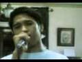 me singing I CANT'T FIND THE WORDS TO SAY GOODBYE