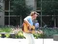 Matt Wertz singing Carolina in Boston @ the Prudential