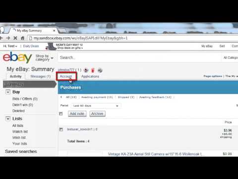 how to link paypal with ebay