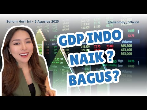 Saham Hari Ini 5 Ags 2025: GDP Indo Naik? Saham PP Bakal Masuk MSCI Ga?