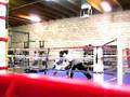 July 7TH Padwork with trainer Roger Mayweather