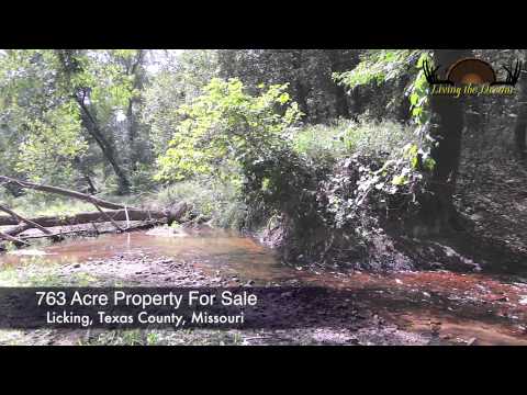 763 acres Licking, MO