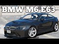 BMW M6 E63 WideBody для GTA 5 видео 1