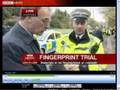 Roadside Fingerprint checks on identity