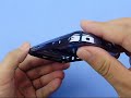 BlackBerry 9000 Titanium Bezel with Battery Cover - Sapphir