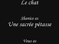 parodie d'un clip au paroles, hum, philosophiques, et featuring marion et laurence.