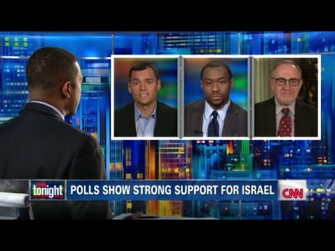 Israel - Peter Beinart, Marc Lamont Hill and Alan Dershowitz discuss factors behind latest poll results for support of Israel.