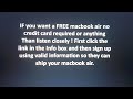 Macbook AIr Fewest Referrals!