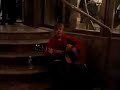Justin Bieber in Stratford, outside the Avon