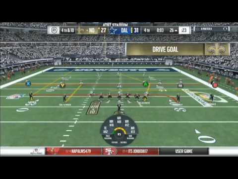 Brees to Cooks as time expires Brees to Cooks as time expires