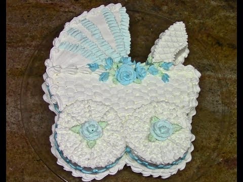 Baby Carriage Cake-Cake Decorating- How to Baby Carriage Cake-Cake Decorating- How to