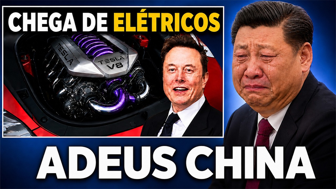 O Novo Motor da TESLA Acabará Para Sempre com a Indústria dos Carros Elétricos