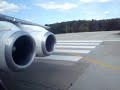 SWISS RJ-100 takeoff in Zurich