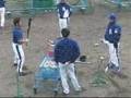 2007年の神主打法 : 落合監督、平田に打撃指導07年2月
