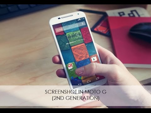 how to take snapshot in moto g