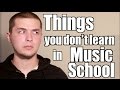 What You Didn't Learn in Music School