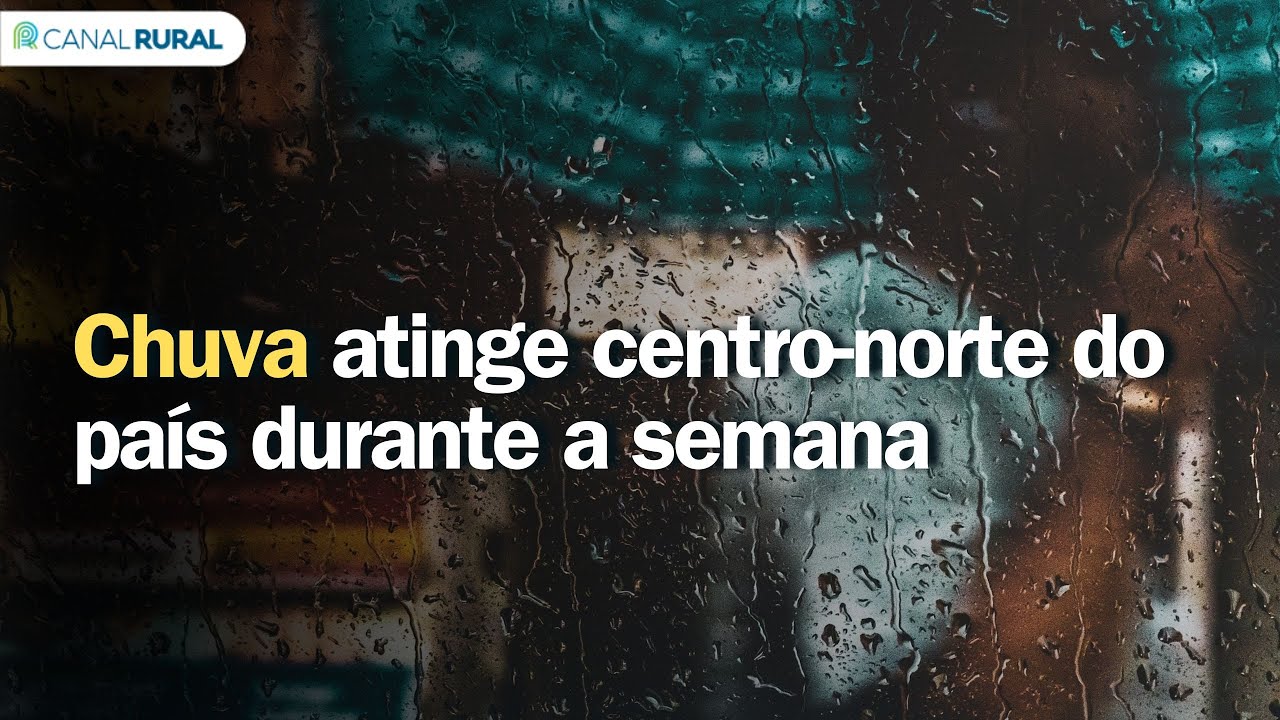 Previsão do tempo | Brasil 15 dias | Chuva atinge centro-norte do país durante a semana