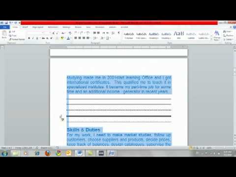 how to remove horizontal line in word