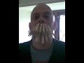 Mr Stepney Sticks loads of Pegs on His Face Mr Stepney Sticks loads of Pegs on His Face