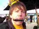Tony Battelle plays harmonica at Venice Beach California