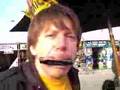 Tony Battelle plays harmonica at Venice Beach California