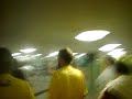 brøndby fans in Berlin...walking through subway and train station