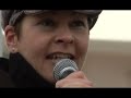 Caroline Lucas Speaks at the Global Day of Action, London