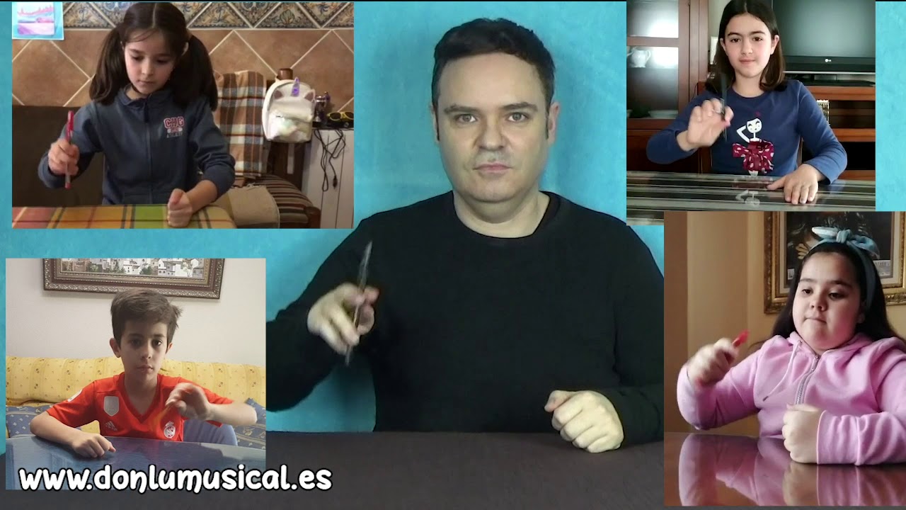 JUEGOS MUSICALES PARA NIÑOS "EL BOLIGRAFO DONLUNÁTICO"