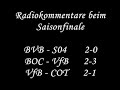 Radiokommentare beim Saisonfinale