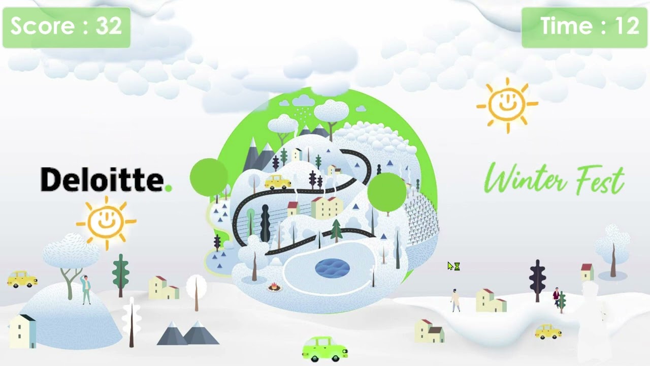 เกมเก็บโลโก้ (ธีมหิมะ)