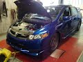 Garys Mugen Civic SI dyno 2