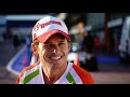 Interview with Giancarlo Fisichella after he took pole position in qualifying for Belgium GP 2009....