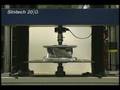 Impact attenuator crush test