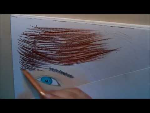Jeydon Wale - drawing with soft pastels