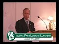 Governor Daniels - Pastors Luncheon Governor Daniels - Pastors Luncheon