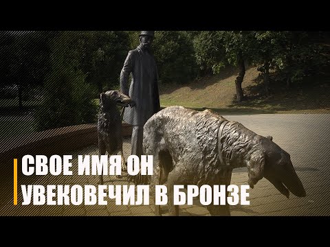 Скульптору Вячеславу Долгову присвоено звание почётного жителя Гомеля видео