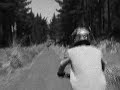 Mountain biking, jumping and a crash