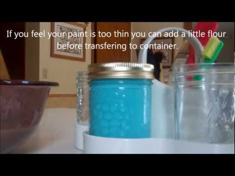 how to homemade paint