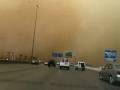الرياض في العاصفة الرملية - 10/03/2009 - الجزء الثالث