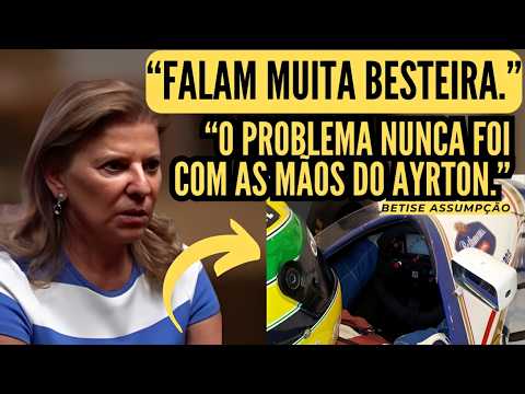 "O cockpit da Williams NÃO era pequeno." #senna