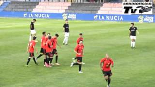 La Nucía remonta en una espectacular segunda mitad (Incluye video resumen del partido)