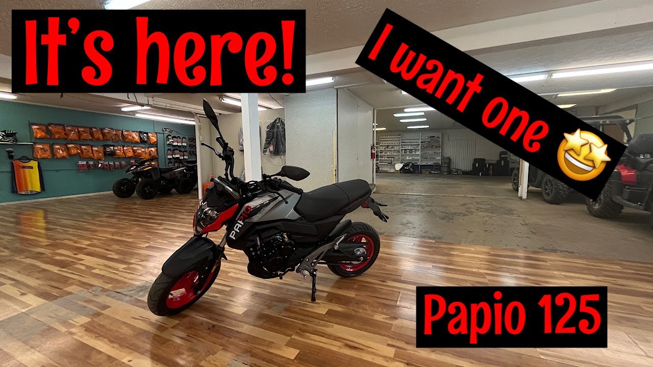 CFMOTO Papio 125 first look and ride!