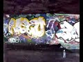 london graffiti video filmed at southbank waterloo