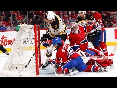 David Desharnais miraculously saves a goal